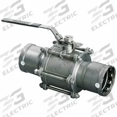 VIEGA MEGAPRESS Manual Two-Way Ball Valve: 4 in, 316 Stainless Steel, Straight Valve Body, FKM, FKM (MPN 86660). Key specifications — Brand: VIEGA MEGAPRESS; Handle: Locking Lever.