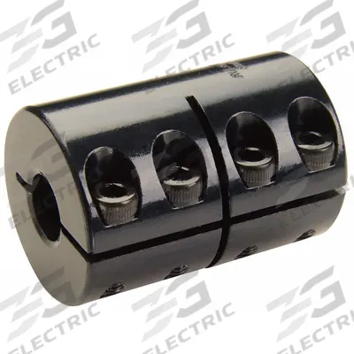 RULAND MANUFACTURING Rigid Shaft Coupling: 16 mm Bore Dia 1, 16 mm Bore Dia 2 - One-Piece Rigid Shaft Couplings