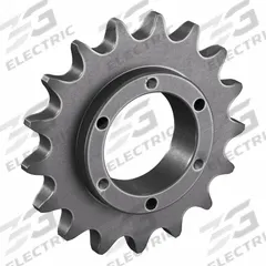 TRITAN Bushed Roller Chain Sprocket: For 100 Chain, 17 Teeth, 6.803 in Pitch Dia, Steel (MPN 100SF17H). Key specifications — Brand: TRITAN; Required Bushing Series: SF.