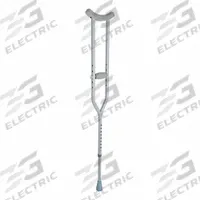 DYNAREX Crutches: 1,000 lb Load Capacity, Silver (MPN 10105). Key specifications — Brand: DYNAREX; Includes: Handgrip Adjustments; Intended Patient: Tall Adult; Color: Silver.
