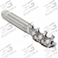 CHICAGO-LATROBE Spiral Flute Tap: M12x1.75 Metric, D6 / 6H, 3 Flute, Bottoming Chamfer (MPN 366182)