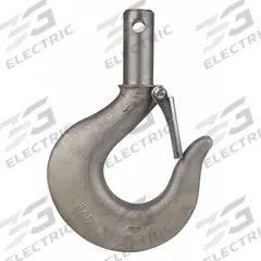 CM Bottom Hook: Electric Chain Hoists, 1,000 lb_2,000 lb Compatible Load Capacity, 28687. Key specifications — Compatible Hoist Type: Electric Chain Hoists; Product Type: Bottom Hook; Manufacturer Part Number: 28687; Included Components: Latch.