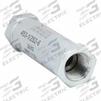 PARKER Hydraulic Check Valve: 5,000 psi, 1/2 in, NPT (MPN 453-1/2S2-6). Key specifications — Body Material: Steel; Outlet Connection Type: NPT; Brand: PARKER; Inlet Connection Type: NPT.