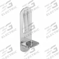 Shelf Support: 3/4 in Wd, 1 1/4 in Lg, 1 3/64 in Ht, 50 lb Capacity, Nylon, White (MPN 45-101W). Key specifications — Brand: APPROVED VENDOR; Color: White; Finish: Powder-Coated; Material: Nylon.