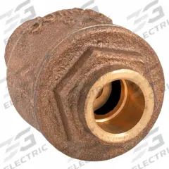 MILWAUKEE VALVE Low Lead Spring Check Valve: Swing, Inline Valve Body, 1/2 in Pipe Size, Bronze (MPN UP1548T 1/2). Key specifications — Brand: MILWAUKEE VALVE.