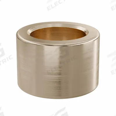 OILITE Sleeve Bearing: Bronze, SAE 841, 6 mm Bore, 9 mm OD, 6 mm Lg, 49,938 lb/sq in-fpm Max PV - Lubricated General Purpose Metallic Sleeve Bearings
