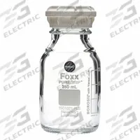 FOXX LIFE SCIENCES Glass Media, BOD, & Specialty Lab Bottles - Glass Lab Media Bottles: 500 mL, GL45 (MPN 1501024-FLS). Key specifications — Closure Type: Screw-On; Mouth Size: Wide; Screw Closure Size: GL45; Brand: FOXX LIFE SCIENCES; Body Color: Colorless.