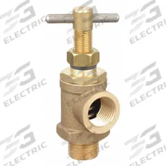 DAYTON Valve: MNPT x FNPT, 1/2 in x 1/2 in, Bronze, 650 psi Max. Op Pressure, 5°C to 180°F (MPN 4KGZ8). Key specifications — Brand: DAYTON.