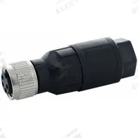 MURRELEKTRONIK Circular Connector: A Coded, 4 Socket, M8 Screw with Straight Connection, IP65/IP67 (MPN 7000-08385-0000000). Key specifications — Brand: MURRELEKTRONIK; IP Rating: IP67; Housing Material: PA; Connector Body Type: Socket; Coding: A; Voltage Rating: 30V DC; Wiring Type: IDC.