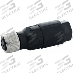 MURRELEKTRONIK Circular Connector: A Coded, 4 Socket, M8 Screw with Straight Connection, IP65/IP67 (MPN 7000-08385-0000000). Key specifications — Brand: MURRELEKTRONIK; IP Rating: IP67; Housing Material: PA; Connector Body Type: Socket; Coding: A; Voltage Rating: 30V DC; Wiring Type: IDC.