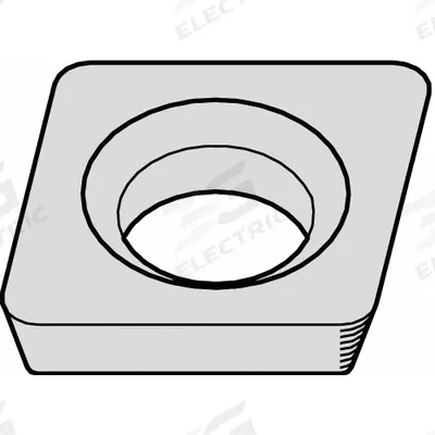 WIDIA Diamond Turning Insert: CDHB120605 - Diamond Indexable Turning Inserts
