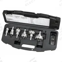 IDEAL Hole Cutter Kit: 8 Pieces, 1/4 in Max. Cutting Dp, Carbide Tipped, 10/12/5/6/7/9 Teeth (MPN 36-314). Key specifications — attr1098245: IDEAL; attr1098234: Carbide Tipped.