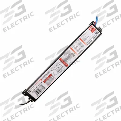 GE LAMPS Fluorescent Ballast: 120 to 277V AC, 1/2 Lamps Supported - Instant Start Electronic Fluorescent Ballasts