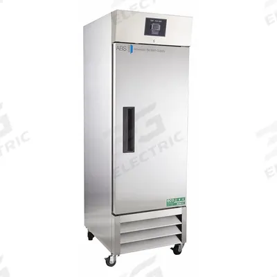 AMERICAN BIOTECH SUPPLY Lab Refrigerator: 23 cu ft, Upright, 1°C to 10°C, 34 7/8 in Overall Dp - High Performance Lab Refrigerators