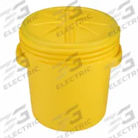 EAGLE Salvage Drum: HDPE, 20 gal, Screw-On Lid, Unlined/No Interior Coating, 20 3/4 in x 20 3/8 in (MPN 1650). Key specifications — Drum Material: HDPE; Drum Head Type: Open Head; UN Rating Solids: 1H2/X57/S; UN Rating Liquids: 1H2/X57/S; Interior Lining: Unlined/No Interior Coating; Drum Message Text: None; For Holding: Hazardous Materials; Brand: EAGLE.