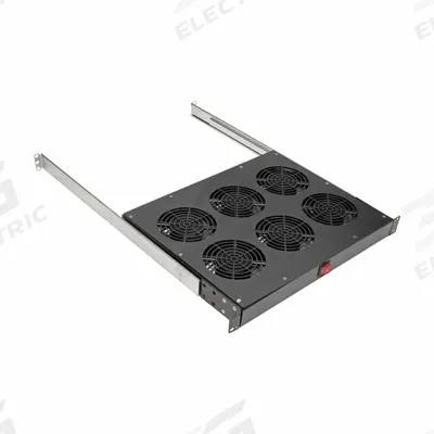 EATON TRIPP LITE Fan Tray: 1 U, SRFANTRAY6, 25 13/16 in Overall Dp - Fan Kits for Server Rack Enclosures