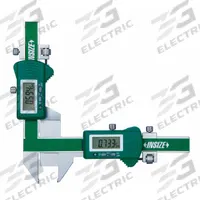 INSIZE Gear Tooth Digital Caliper: 1 mm to 25 mm, +/-0.0016 in Accuracy, Knife Edge with Small Point (MPN 1181-M25A). Key specifications — attr1184461: +/-0.0016 in; attr1184462: 0.0005 in/0.01 mm; attr1184471: Outside; attr1184472: Knife Edge with Small Point; attr1184496: INSIZE.