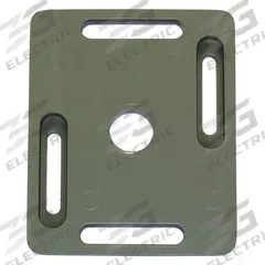 EATON Adapter Plate: Metallic (MPN E50KH3). Key specifications — Brand: EATON; Body Material Type: Metallic.