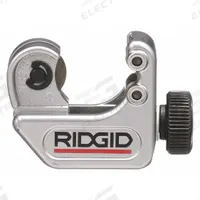 RIDGID Tubing Cutter: 3/16 in – 15/16 in OD Cutting Capacity, Std Wheel Cutter, 2 1/2 in Tool Lg (MPN 32985). Key specifications — attr327812: 32985; attr327818: Aluminum; attr327815: RIDGID.