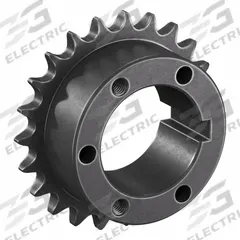 TSUBAKI Sprocket: For 40 Chain, 23 Teeth, 3.672 in Pitch Dia, 3.938 in Outside Dia, Steel (MPN 40P23). Key specifications — Brand: TSUBAKI; Required Bushing Series: P1.