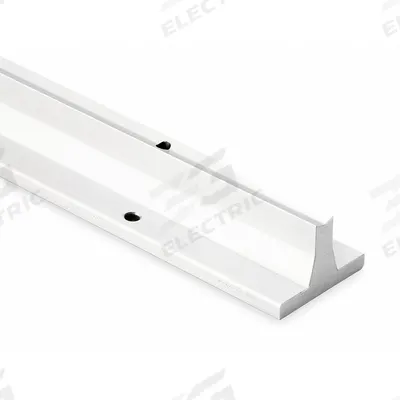 THOMSON Pre-Drilled Linear Shaft Support Rail: 5/8 in Shaft Dia, 24 in Lg, Unfinished - Pre-Drilled Linear Shaft Support Rails