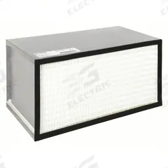 GRAINGER HEPA Air Filter: 24 in x 12 in x 12 in, 99.99% Filter Efficiency, Downstream Face (MPN 911TJ4). Key specifications — Brand: GRAINGER; Frame or Header Material: Galvanized Steel.