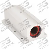 PBC LINEAR Mounted Linear Bearing: Twin, Self-Aligning, 1 in Inside Dia, Frelon™ Gold, PW (MPN PW16). Key specifications — Liner: Frelon™ Gold; Material: Aluminum Alloy.