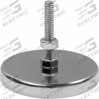 MAG-MATE Ceramic Magnets: Neodymium, 2 1/32 in Outside Dia, 10-24" Tap Size, 0.313 in Thick, 10-24" (MPN MX2002RB). Key specifications — Color: Silver; Max Pull Force: 83 lbf; Tap Size: 10-24".