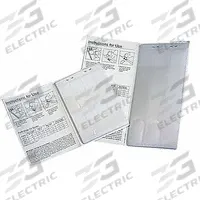 3M Wire Marker Book: (), White, 60 Labels, Plastic, -40°F to 120°F, 5 PK (MPN SWB-3). Key specifications — Legend: (); Label Material: Plastic; Brand: 3M; Color: White.