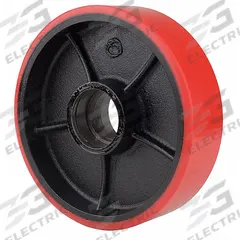 APPROVED VENDOR Main steering Wheels polyurethane: Main Steering Wheels, For Pallet Jacks, For 5LA79 (MPN D116). Key specifications — Accessory Type: Main Steering Wheels; Compatible Grainger Part Number: 5LA79; Brand: APPROVED VENDOR; Color: Red; Compatible with Product Type: Pallet Jacks.