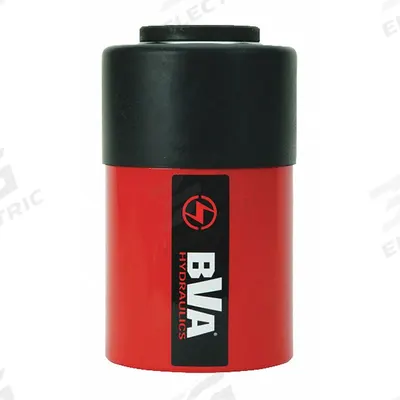 BVA HYDRAULICS Hydraulic Ram: Single Acting, 25 ton Nominal Capacity, 1 in Nominal Stroke Lg - General Purpose Rams