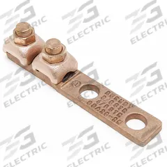 BURNDY Wire Connector: 3/0 AWG – 4/0 AWG Wire Sizes, 1/2 in Stud Size, Unplated Copper Lug Body (MPN QQA282N). Key specifications — Brand: BURNDY; For Wire Material: Copper; Maximum Stranded Copper Wire Size: 4/0 AWG; Minimum Stranded Copper Wire Size: 3/0 AWG; Lug Material: Unplated Copper.