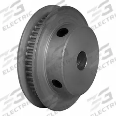 DAYTON Timing Pulley: Modified Curvilinear, Fixed, For GT Timing Belt Section, For 3 mm Belt Wd (MPN 48-2P03-6FA3). Key specifications — Brand: DAYTON; Finish: Clear Anodized; For Belt Series: Powerhouse®.