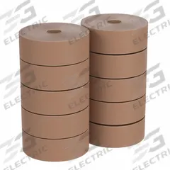CENTRAL Water-Activated Tape: 6.5 mil Tape Thick, 3 in x 450 ft, 260, Kraft, 10 PK (MPN K6151G). Key specifications — Tape Series: 260; Brand: CENTRAL.