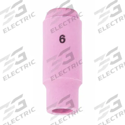 LINCOLN ELECTRIC Nozzle: Alumina, No. 6, Std - Standard Nozzles
