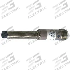 EATON Inductive Cylindrical Proximity Sensor: Built-in Connector, Unshielded, 3 Wires, 4 - Pin M12 (MPN E57-08GU02-CDB). Key specifications — Brand: EATON; AC Supply Voltage Rating: Not Rated; DC Supply Voltage Rating: 10-30V DC.