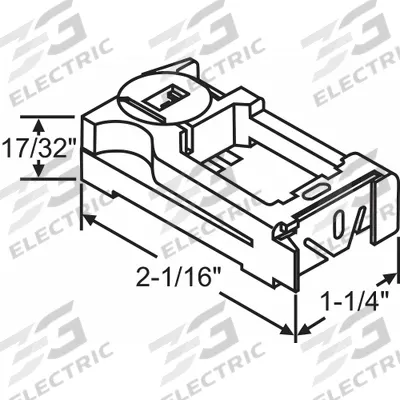 Grainger Pivot Lock Shoe: Pivot Lock Shoe - Window Balance Accessories