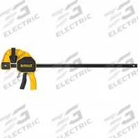 DEWALT Bar Clamp/Spreader: Full-Faced, 24 in Max Jaw Opening, 0 in to 24 in, 3 3/4 in Throat Dp (MPN DWHT83186). Key specifications — attr663922: DEWALT.