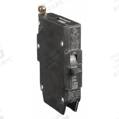 GE Molded Case Circuit Breaker: 50 A Amps, 14kA at 277V AC, Fixed, Lug, Any (MPN TEY150). Key specifications — Series: TEY; Max. AIR Rating: 14kA at 277V AC; Instantaneous Trip: Fixed; Terminal Connection: Lug; Phase Connection: Any.