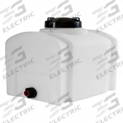 ROMOTECH Reservoir: Single Wall, Vertical, 16 gal, Closed Top, 1/8 in Wall Thick, 22 in x 16 in (MPN 82123889). Key specifications — attr1188134: Polyurethane; attr1188139: ROMOTECH.