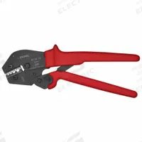 KNIPEX Crimper: For Non-Insulated Connectors/Non-Insulated Terminals, 10 in Overall Lg, Manual (MPN 97 52 13). Key specifications — attr510581: KNIPEX; attr510807: No; attr510795: Controlled-Cycle - Electrical Crimping Pliers; attr545845: Non-Insulated.