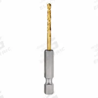 MILWAUKEE Hex Shank Drill Bit: 7/64", 135° Split Point, TiN-Coated HSS, Impact Rated, 2 PK (MPN 48-89-4604). Key specifications — attr1234973: Impact Rated; attr1234966: MILWAUKEE; attr1234978: 0.1094.
