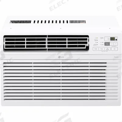 LG Window Air Conditioner: 400 sq ft – 450 sq ft, 10,000 BtuH, 115V AC, 5-15P - Residential-Grade Window ACs for Cooling Only