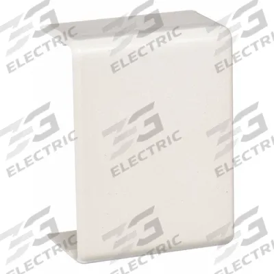 LEGRAND Connection Cover: 2400, 7/8 in Ht, 1 7/8 in Raceway Wd, Steel - Cover Clips for Single-Channel Raceways
