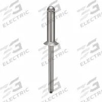 Blind Rivet,2 in L,0.188 in dia,PK250: Inch, 2 in Overall Lg, 45/64 in Body Lg, Open End, 250 PK (MPN U34184.018.0068). Key specifications — Brand: APPROVED VENDOR.