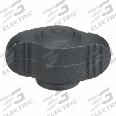 KIPP Hand Knob: Wing, Plastic w/ SS Thread, 1/4"-20 Thread, 8 mm Thread Lg - Wing Knobs with Threaded Hole