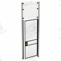 HUSKY RACK & WIRE Swing Door: 10 ft H x 3 ft W x 1 3/4 in D, Black, Powder-Coated (MPN V220310-094). Key specifications — attr1283297: Powder-Coated; attr1283316: Steel; attr1283323: Right; attr1283313: Yes; attr1283333: HUSKY RACK & WIRE.