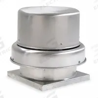 Centrifugal Downblast Roof Exhaust Fan: Belt Drive, Includes Drive Pack, 30 1/2 in Wheel, 9,719 cfm (MPN 3HFL8). Key specifications — Assembly: Assembled; Base Shape: Square; Brand: DAYTON; High-Efficiency Motor: No; For High-Static Pressure Applications: No; Motor Enclosure: Open Dripproof; Mounting Location: Roof; Nameplate Voltage: 115/208-230V AC.