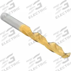 APPROVED VENDOR Jobber Length Drill Bit: #14, 118° 4-Facet Point, TiN-Coated Carbide (MPN 450-301820A). Key specifications — attr1229387: 0.1820.