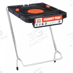 LITTLE GIANT Ladder Utility Tray: For Combo Ladders, Plastic, 17 in Overall Lg (MPN 15012). Key specifications — Color: Black; Compatible Ladder Type: Combination Ladders; Material: Plastic; Product Type: Utility Tray; Brand: LITTLE GIANT.